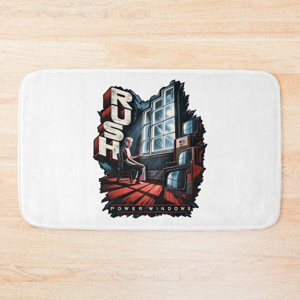 Item preview, RUSH Power Windows Retro Vintage Rock Album Inspired Graphic designed and sold by Jadegothgobby.