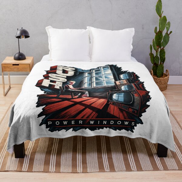 Item preview, RUSH Power Windows Retro Vintage Rock Album Inspired Graphic designed and sold by Jadegothgobby.