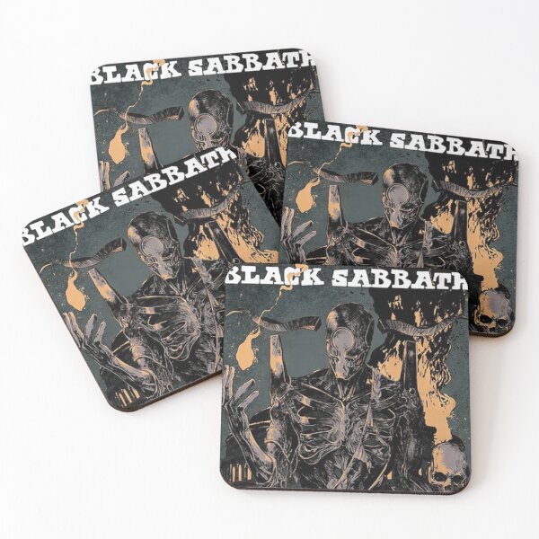 Item preview, Black Sabbath Original Custom Vintage Music Band Tee Unique Poster Wall Art designed and sold by Cool Robot Bro..