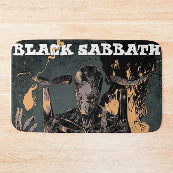 Item preview, Black Sabbath Original Custom Vintage Music Band Tee Unique Poster Wall Art designed and sold by Cool Robot Bro..