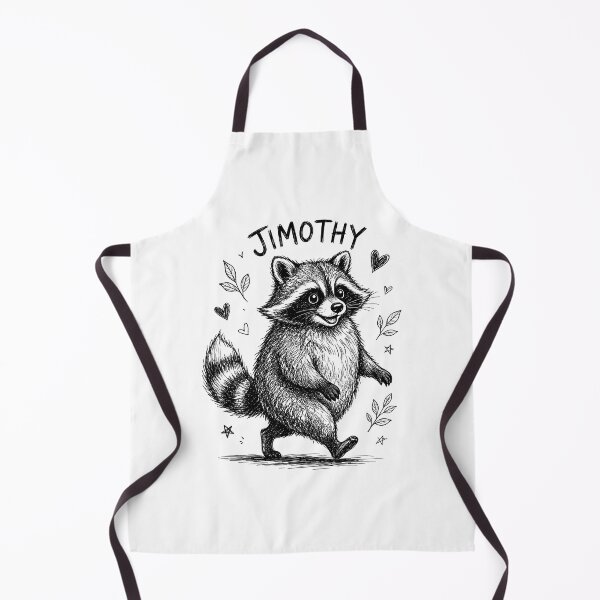 Item preview, Jimothy The Chubby Raccoon Cute Funny Animal Graphic designed and sold by CHariliha-ka.