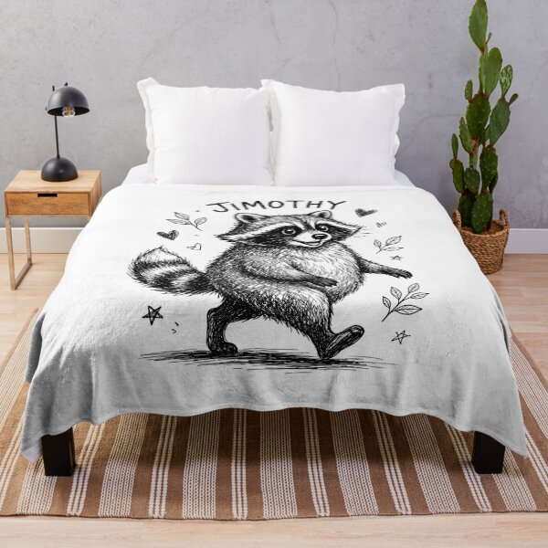 Item preview, Jimothy The Chubby Raccoon Cute Funny Animal Graphic designed and sold by CHariliha-ka.