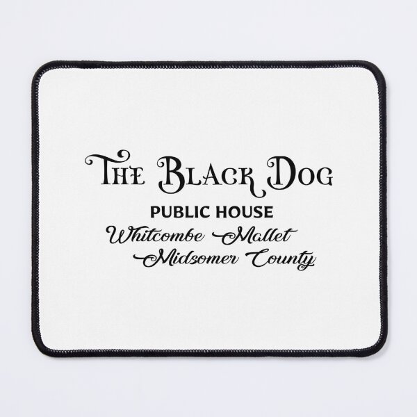 Item preview, The Black Dog (on White) designed and sold by PawsitiveMum3.