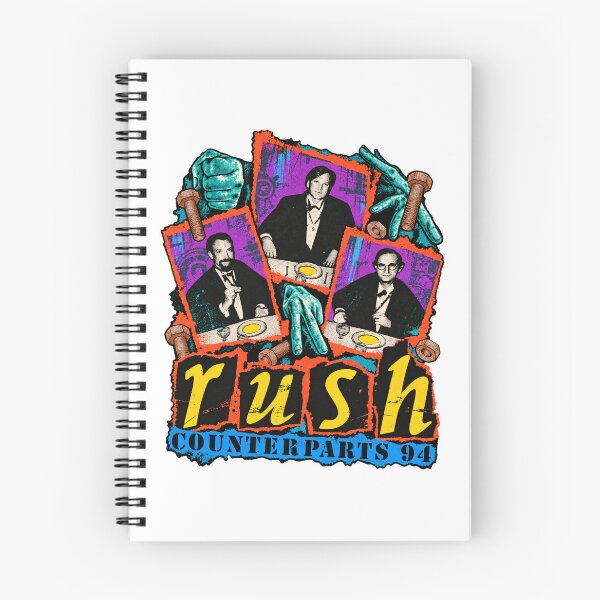 Item preview, RUSH Counterparts 94 Retro Progressive Rock Vintage Graphic designed and sold by Jadegothgobby.