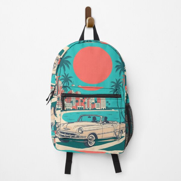 Item preview, Vintage Convertible by the Sea & City – Retro Coastal Road Trip Design designed and sold by Sea Gem.