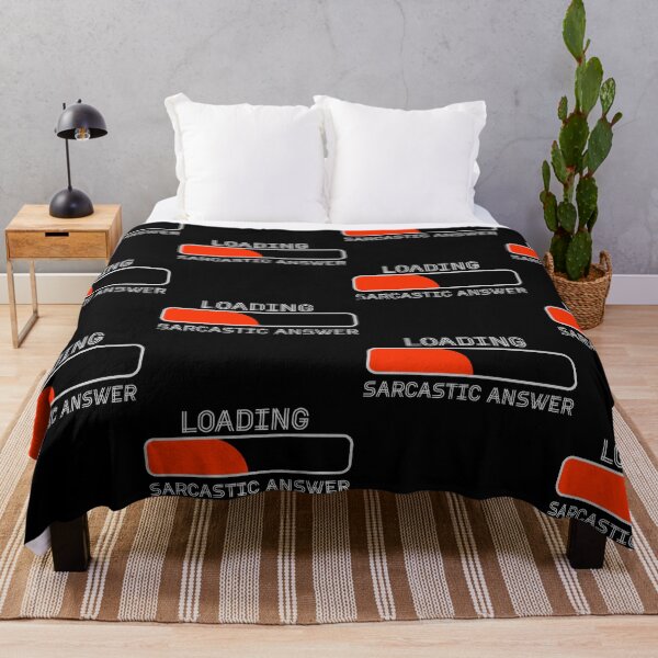 Item preview, Loading Sarcastic Answer Progress Bar Design designed and sold by AhmedZouita.