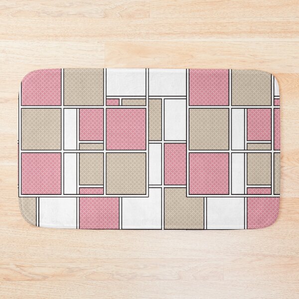 Item preview,  pattern graphics pink gray white designed and sold by fuzzyfox.