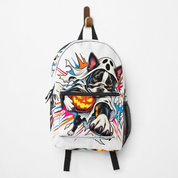 Item preview, Halloween Dogs Pets Comic Boston Terrier Pop Art designed and sold by calicito.