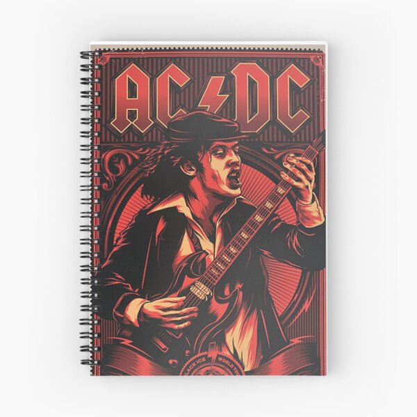 Artikelvorschau, ACDC Original Custom Vintage Musikband T-Shirt Einzigartiges Poster Wandkunst entworfen und verkauft von Cool Robot Bro..