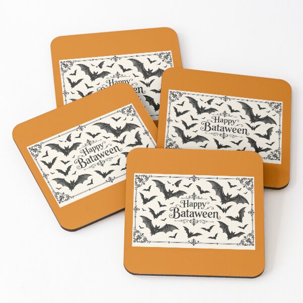 Item preview, Happy Bataween — Victorian Gothic Bats Halloween designed and sold by Novel Works Studio.