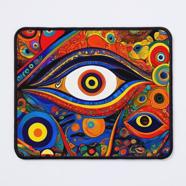 Item preview, Psychedelic All Seeing Eye designed and sold by TheDarkWardrobe.