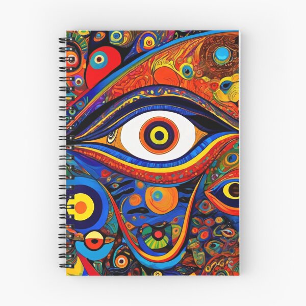 Item preview, Psychedelic All Seeing Eye designed and sold by TheDarkWardrobe.