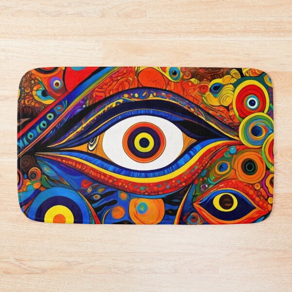 Item preview, Psychedelic All Seeing Eye designed and sold by TheDarkWardrobe.