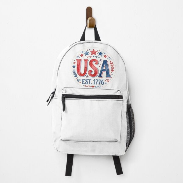 Item preview, USA Est. 1776 Watercolor Design | Patriotic American Pride Illustration designed and sold by HelgaCraftery.