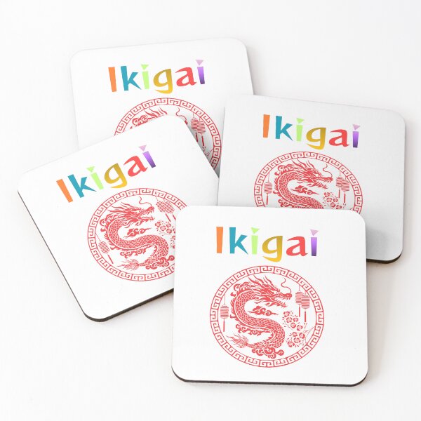 Item preview, rainbow typography  Japanese red dragon  designed and sold by stileepensieri.