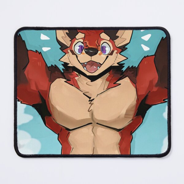 Item preview, Playful Buff Red Fox Pinned Down designed and sold by KaMow.