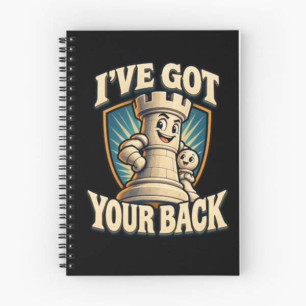 Item preview, I've Got Your Back - Chess Rook and Pawn designed and sold by Good Mood Foundry.