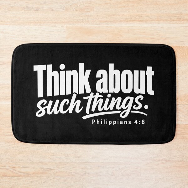 Item preview, Philippians 4:8 Think About Such Things designed and sold by plushism.