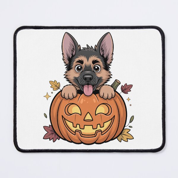 Item preview, Cute Puppy Pumpkin Autumn Halloween Illustration designed and sold by limanol.