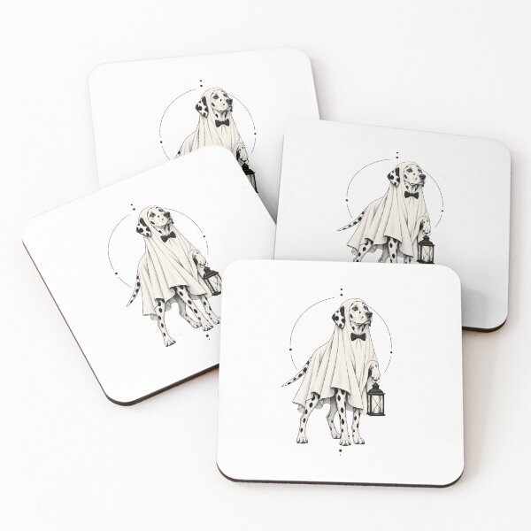 Item preview, Halloween Dogs Pets Vintage Dalmatian Lantern designed and sold by calicito.