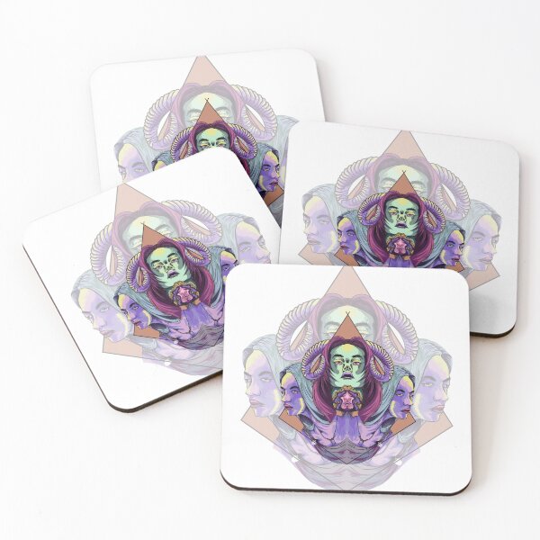 Item preview, Psychedelic Third Eye – Sacred Geometry Multi Face Art  designed and sold by Gollajolla.