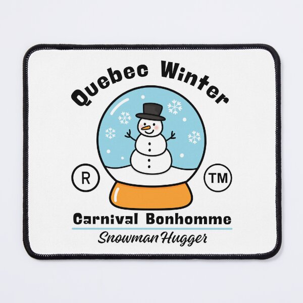 Item preview, Quebec winter carnival bonhomme snowman hugger designed and sold by Peerless-Prime.