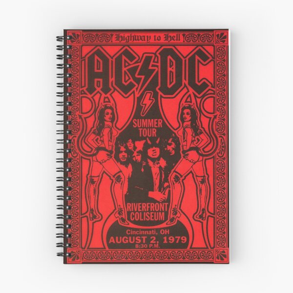 Artikelvorschau, ACDC Original Custom Vintage Musikband T-Shirt Einzigartiges Poster Wandkunst entworfen und verkauft von Cool Robot Bro..