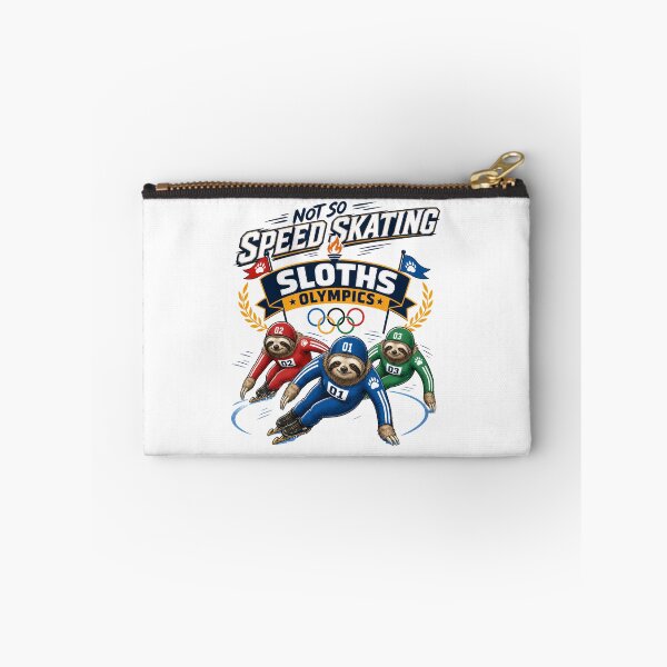 Item preview, Funny Sloth Speed Skating, Not So Speed Skating Sloths Olympics, Cute Winter Sports, Ice Skater Graphic designed and sold by Caj77.