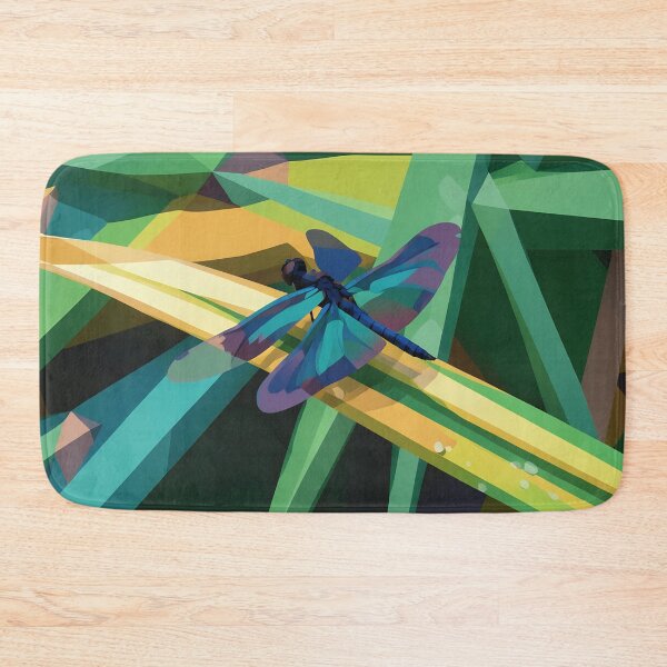 Item preview, Abstract Dragonfly on Grass designed and sold by tomorrowsart.