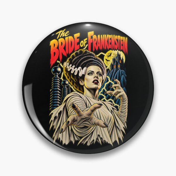 Item preview, The Bride of Frankenstein – Electric Horror Diva designed and sold by DopeyRobot.