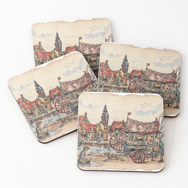 Item preview, Morning Along the Canal designed and sold by V&Z Ninish.