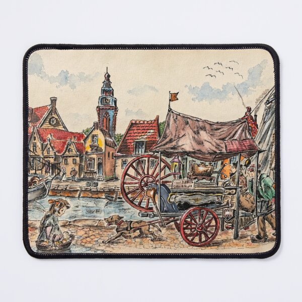 Item preview, Morning Along the Canal designed and sold by V&Z Ninish.