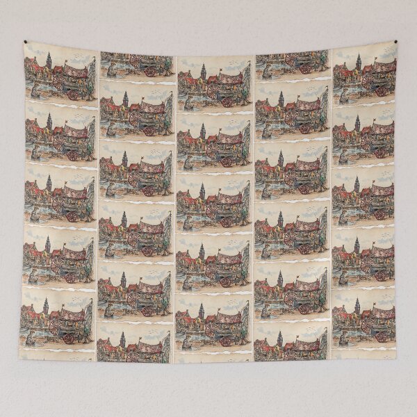 Item preview, Morning Along the Canal designed and sold by V&Z Ninish.