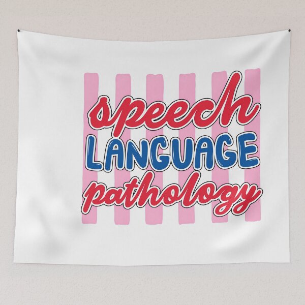 Item preview, Speech Language Pathology Speech Therapist Gift designed and sold by LASTIQUE-dd.