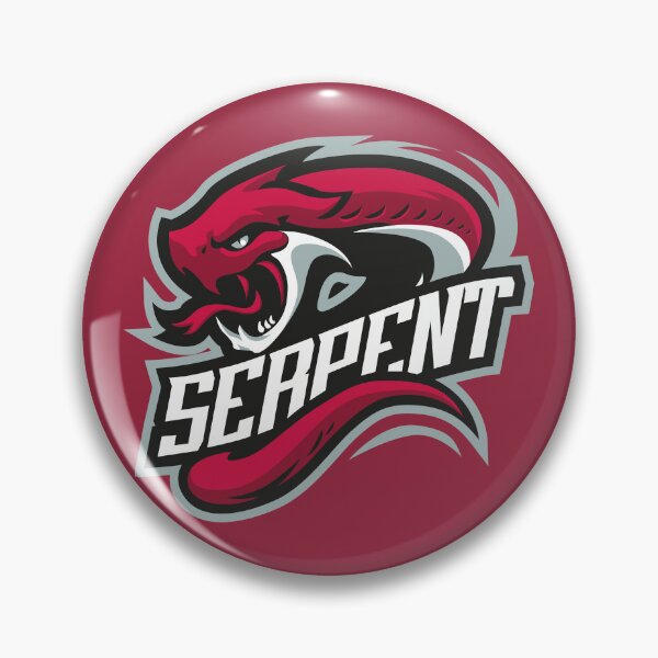 Artikelvorschau, Schlangenmaskottchen-Logo – Fierce Snake Esports Emblem entworfen und verkauft von MerlinWear.