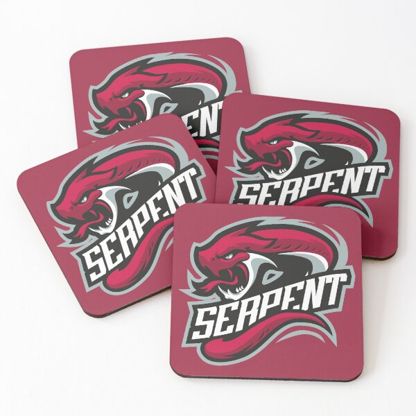 Item preview, Serpent Mascot Logo – Fierce Snake Esports Emblem designed and sold by MerlinWear.
