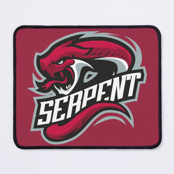 Item preview, Serpent Mascot Logo – Fierce Snake Esports Emblem designed and sold by MerlinWear.