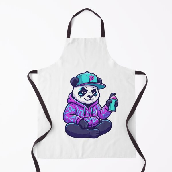 Item preview, Graffiti Panda Streetwear Urban Art T-Shirt designed and sold by MAHVIX.