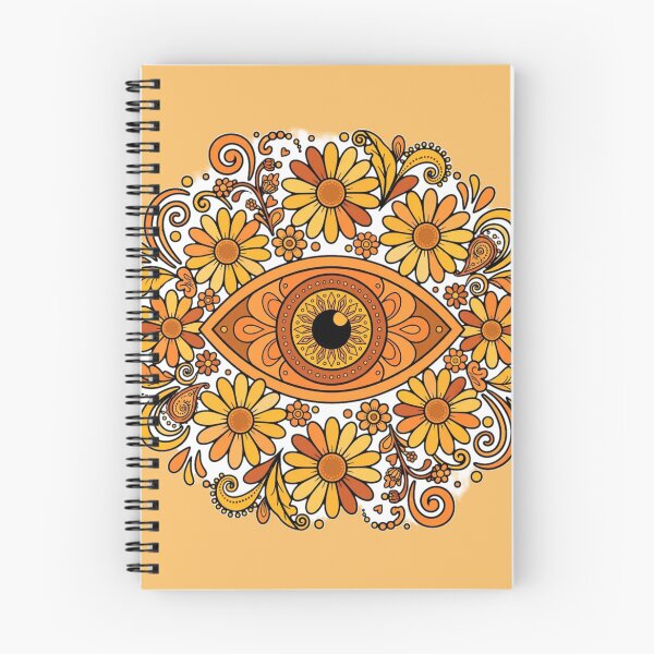Item preview, Boho Floral Evil Eye Mandala Art designed and sold by Artistprinter.