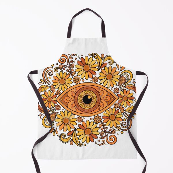Item preview, Boho Floral Evil Eye Mandala Art designed and sold by Artistprinter.