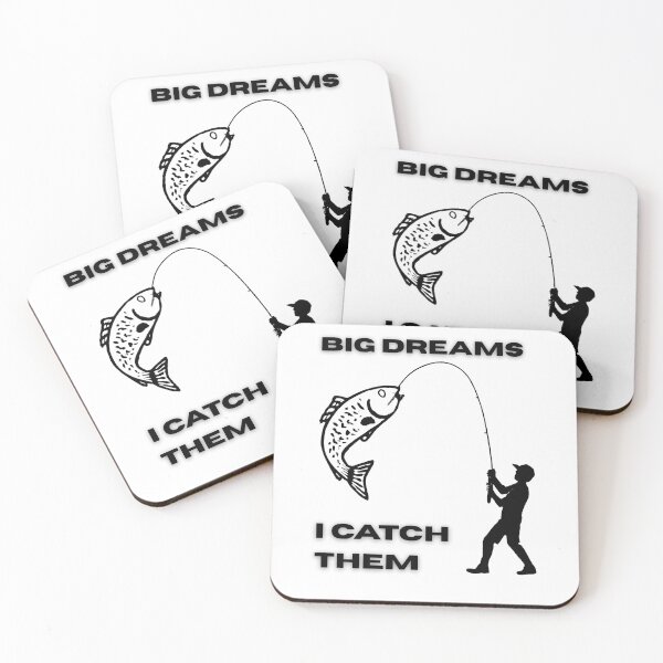 Item preview, Dreams on the Hook designed and sold by ANGLERMATE.