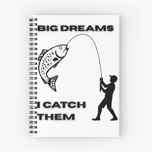 Item preview, Dreams on the Hook designed and sold by ANGLERMATE.