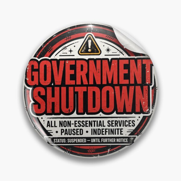 Item preview, Government Shutdown Design designed and sold by Xeneros.