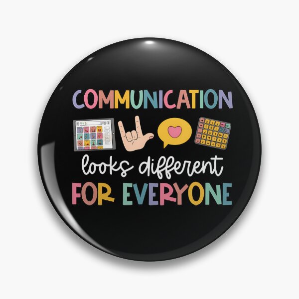 Item preview, Communication Looks Different for Everyone SPED Teacher ASD designed and sold by LASTIQUE-dd.