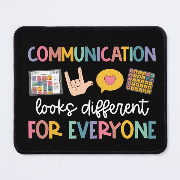 Item preview, Communication Looks Different for Everyone SPED Teacher ASD designed and sold by LASTIQUE-dd.
