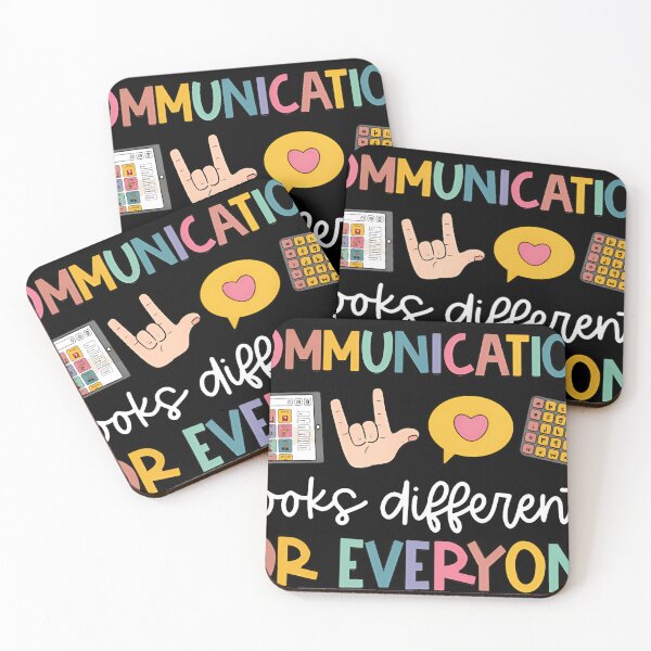 Item preview, Communication Looks Different for Everyone SPED Teacher ASD designed and sold by LASTIQUE-dd.