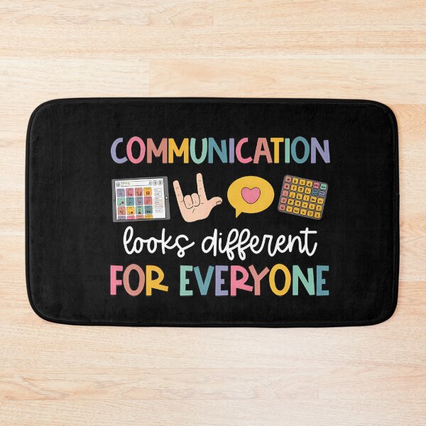 Item preview, Communication Looks Different for Everyone SPED Teacher ASD designed and sold by LASTIQUE-dd.