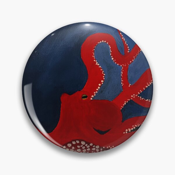 Item preview, The red octopus  designed and sold by Tiaep.