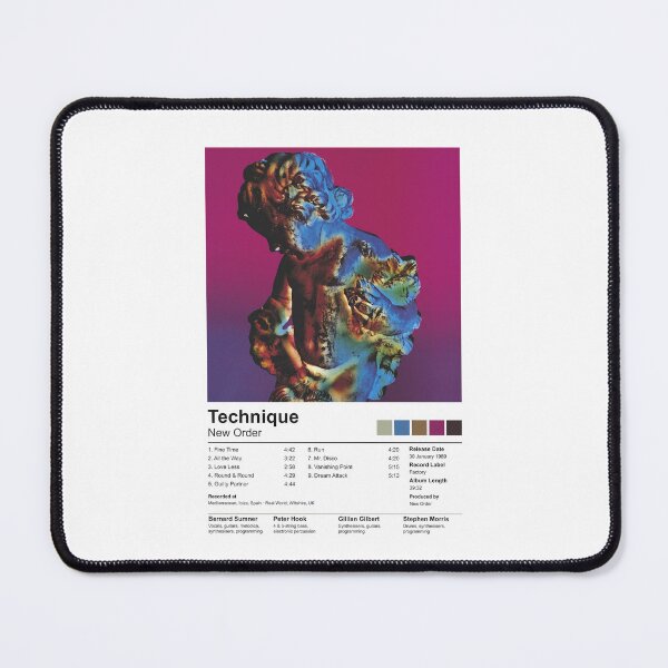 Item preview, New Order - Technique (Album Poster) designed and sold by curseofkazar.
