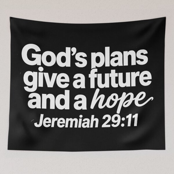 Item preview, Jeremiah 29:11 A Future And A Hope designed and sold by plushism.